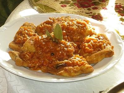 Wigilijna ryba po grecku