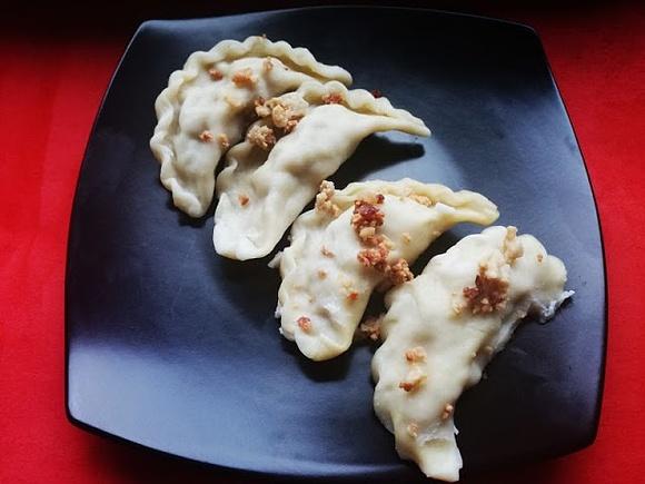 Pierogi z mięsem i kapustą efektownie domowe