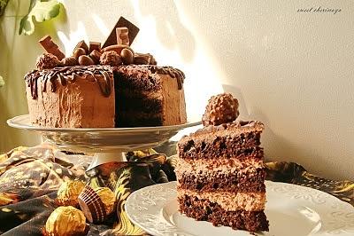 Wykwintny tort Doublechoc