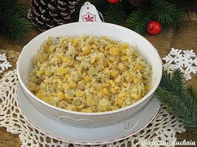 Wigilijna kapusta z grochem