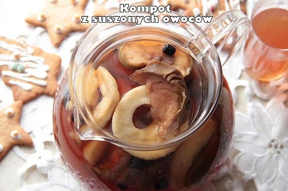 Kompot z suszonych owoców na zimę