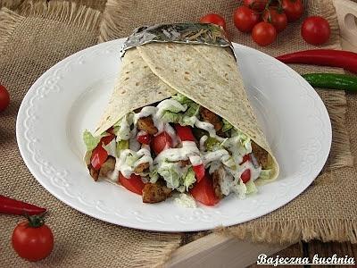 Tortilla z gyrosem – szybka i pożywna przekąska
