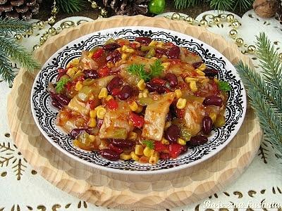 Śledzie w sosie chili