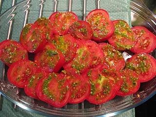 Pomidory pieczone z pesto