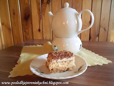 3 bit z herbatnikami czekoladą i masą budyniową