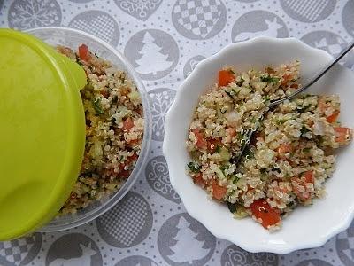 Tabbouleh z komosy ryżowej
