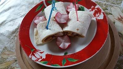 Tortilla z kurczakiem