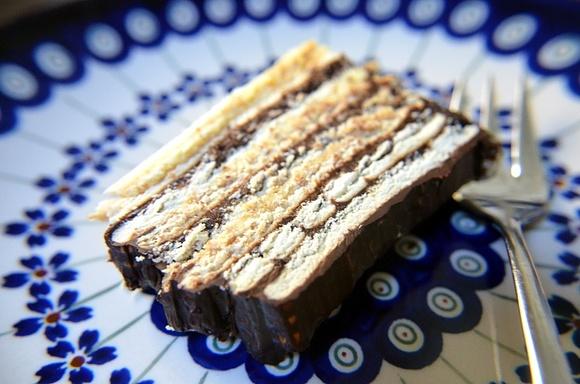 Stefanka ciasto bez pieczenia na herbatnikach