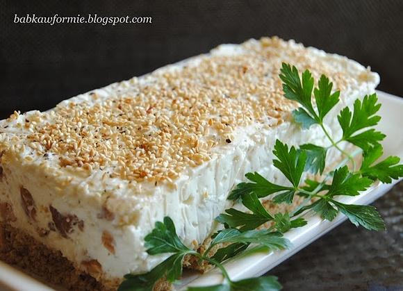 Terrina serowa z kurkami