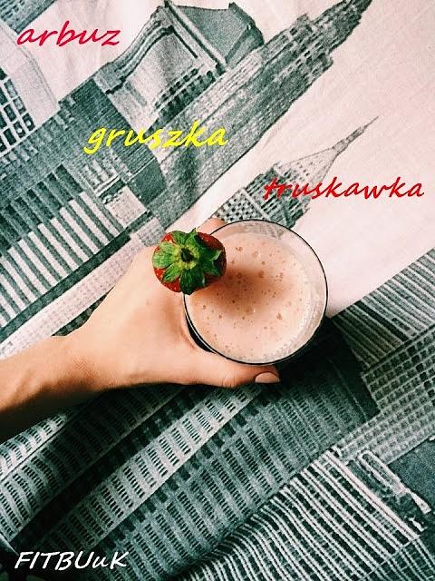 Shake arbuzowo-gruszkowy