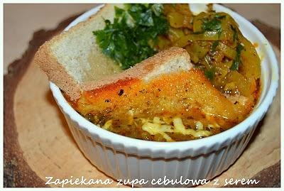 Zapiekana zupa cebulowa z serem