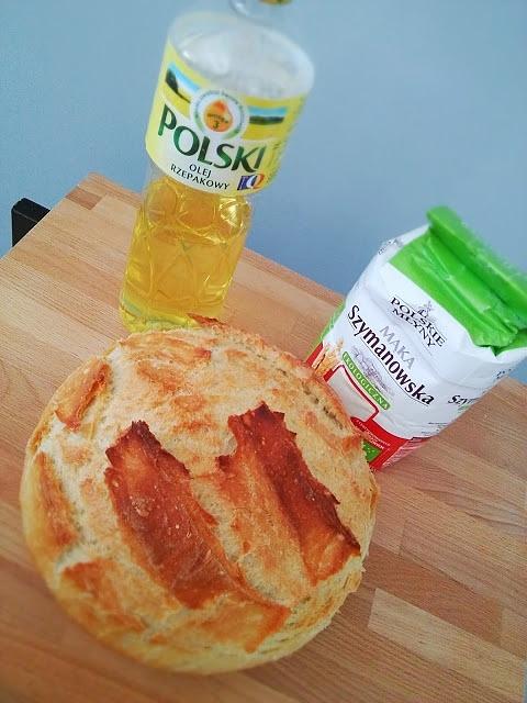 Chleb z chrupiącą skórką