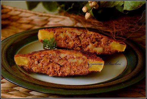 Mielone w cukiniowych krążkach