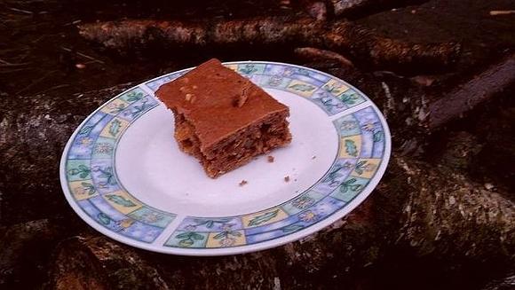 Piernik wegański z bakaliami na dyni
