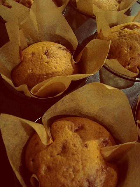 Muffiny bananowo-czekoladowe