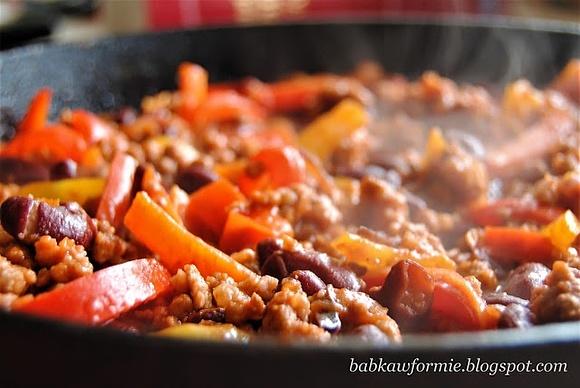 Rozgrzewające chili con carne szybki obiad
