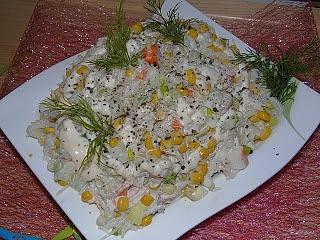 Sałatka z surimi