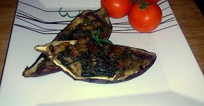 Faszerowany bakłażan