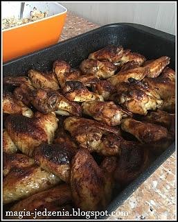 Skrzydełka z piekarnika
