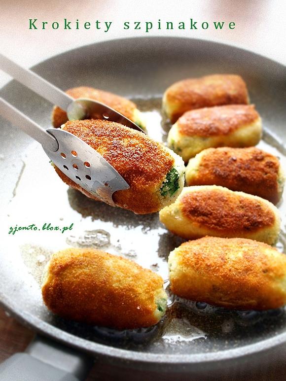 Krokiety szpinakowe