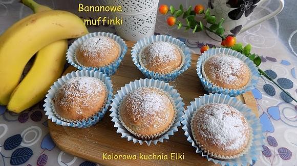 Bananowe muffinki