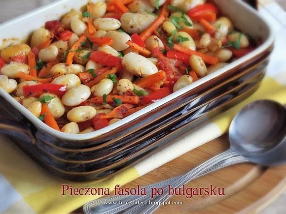Pieczona fasola po bułgarsku