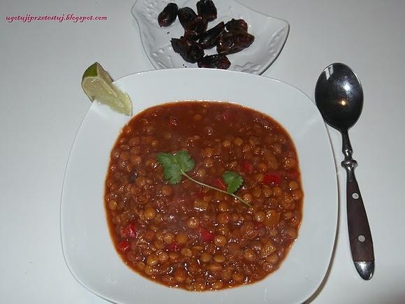 Harira marokańska zupa aromatyczna i sycąca