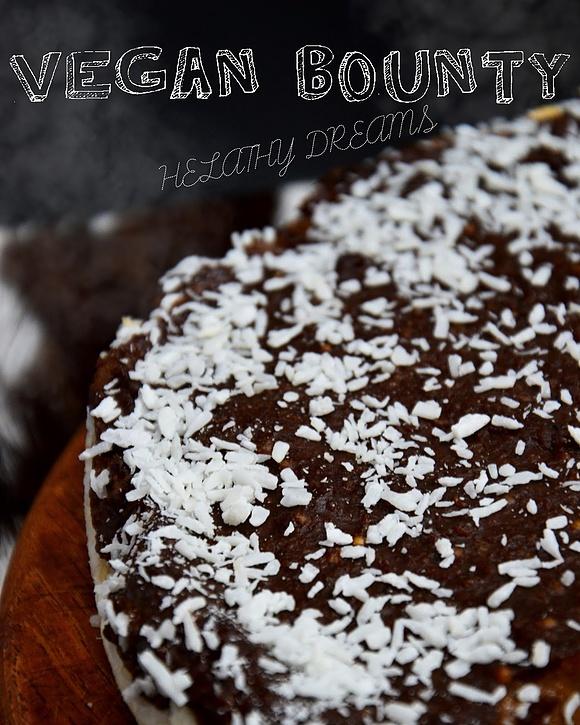Vegan bounty z chałwą