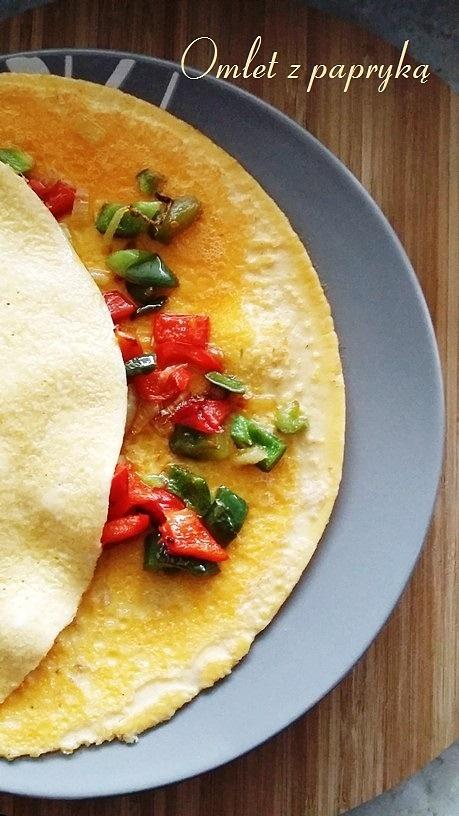 Omlet z papryką