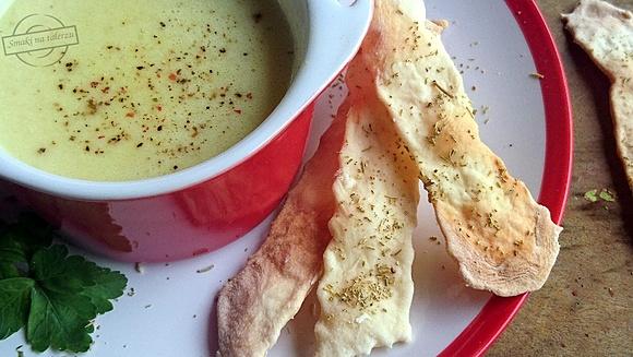 Czeska zupa czosnkowa