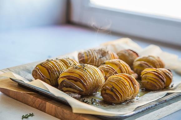 Ziemniaczki harmonijki Hasselback