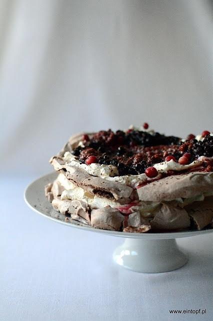 Czekoladowa Pavlova