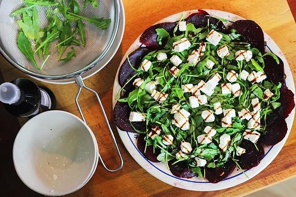 Buraczane carpaccio