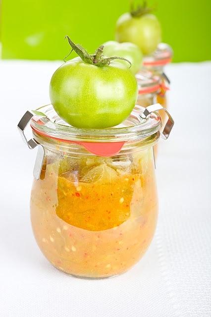 Chutney z zielonych pomidorów