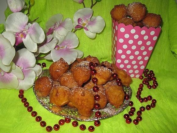 Pączki jogurtowe bez drożdży z proszkiem do pieczenia