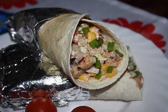 Gyros w tortilli