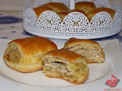 Paszteciki z mięsem z kurczaka