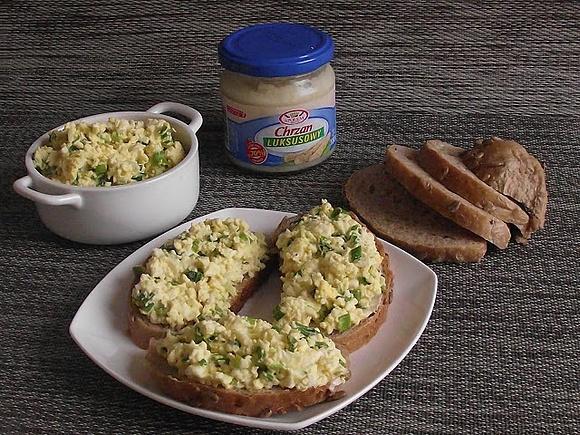 Pasta jajeczna z chrzanem