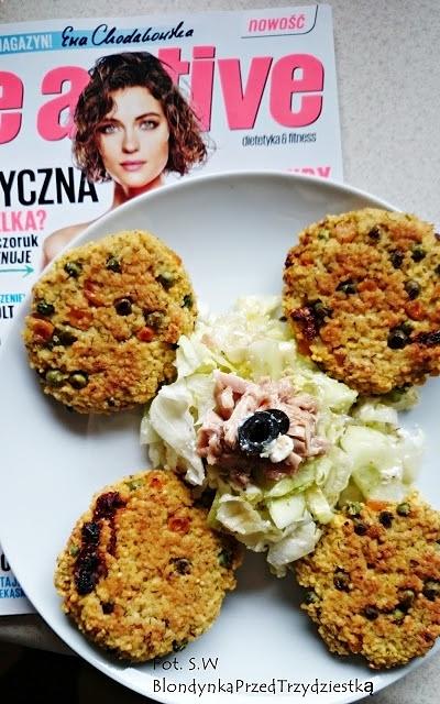 Placuszki z kaszy jaglanej