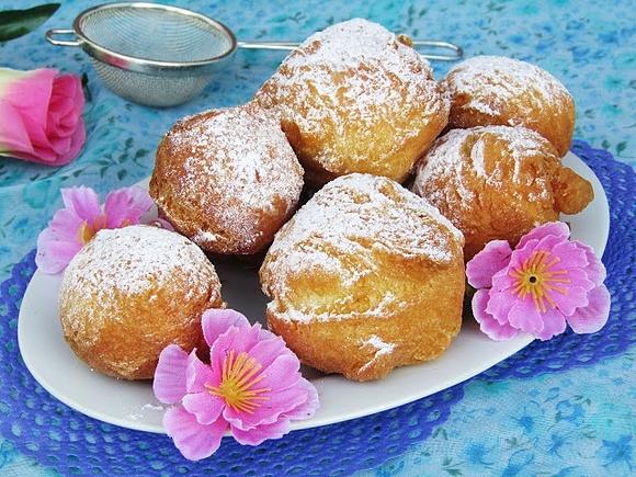 Pączki z serkiem homogenizowanym