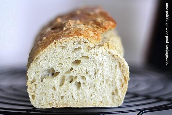 Pszenny chleb bez wyrabiania krok po kroku
