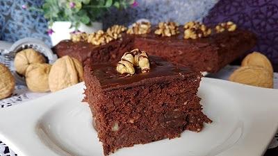 Bezglutenowe brownie z ciecierzycą