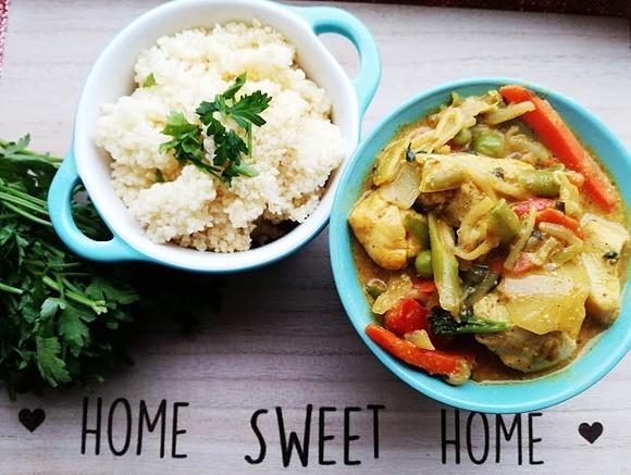 Curry z kurczaka i warzyw
