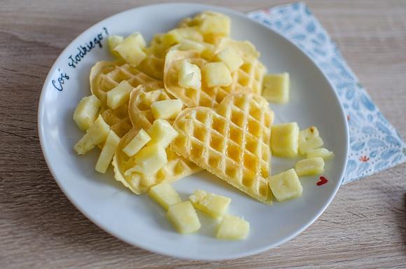 Lekkie bezglutenowe gofry fit