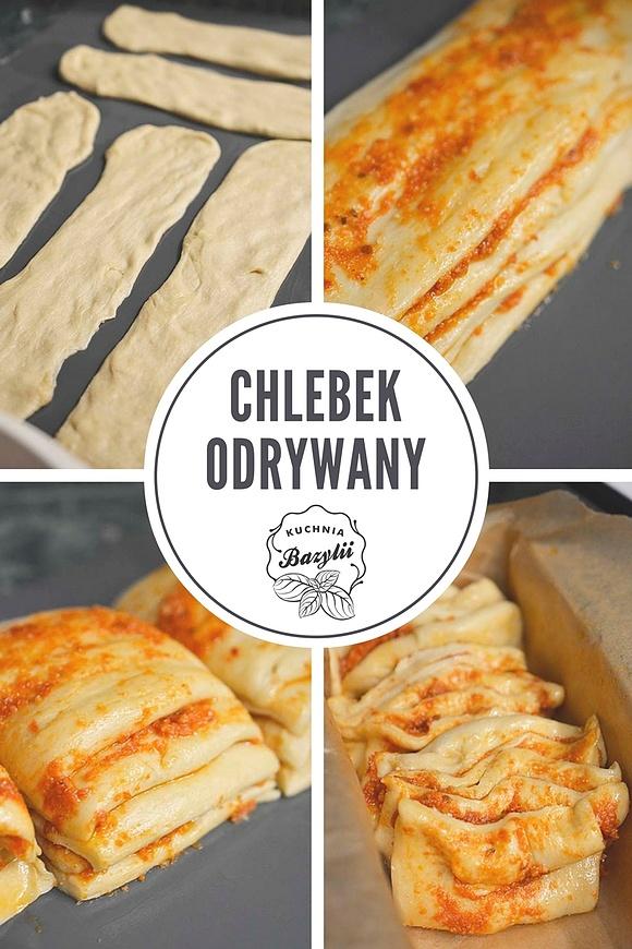 Chlebek odrywany z suszonymi pomidorami