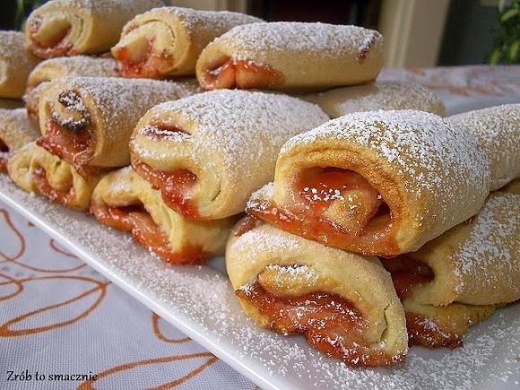 Szybkie ciasteczka z dżemem
