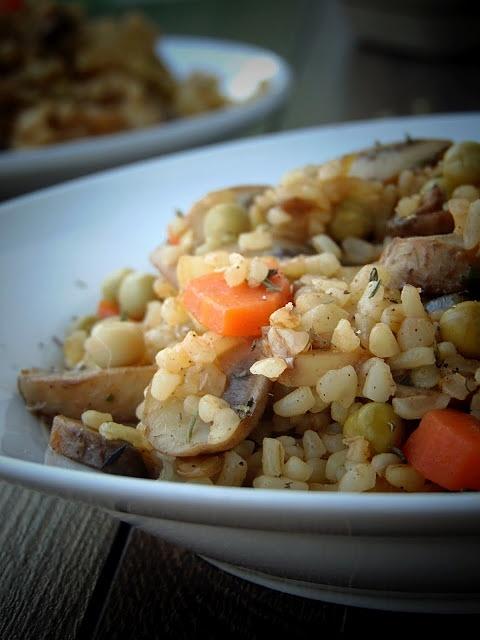 Kasza bulgur z warzywami