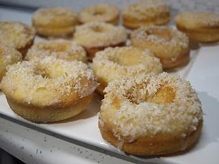 Pączki pieczone cytrynowe lekkie