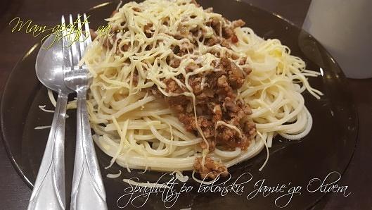 Spaghetti boloński Jamie’go Olivera