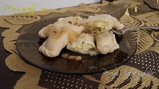 Pierogi z kaszą jaglaną